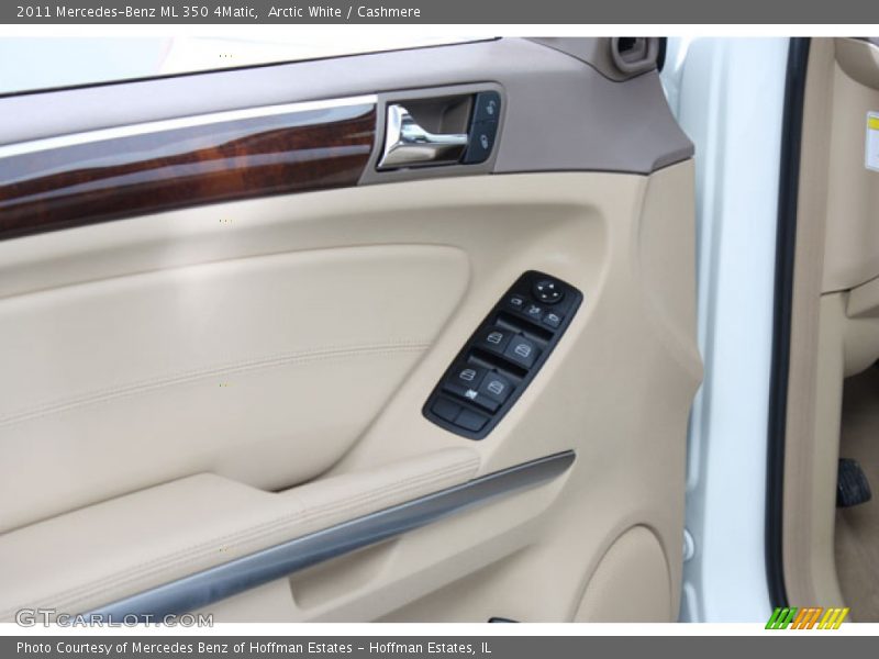 Arctic White / Cashmere 2011 Mercedes-Benz ML 350 4Matic