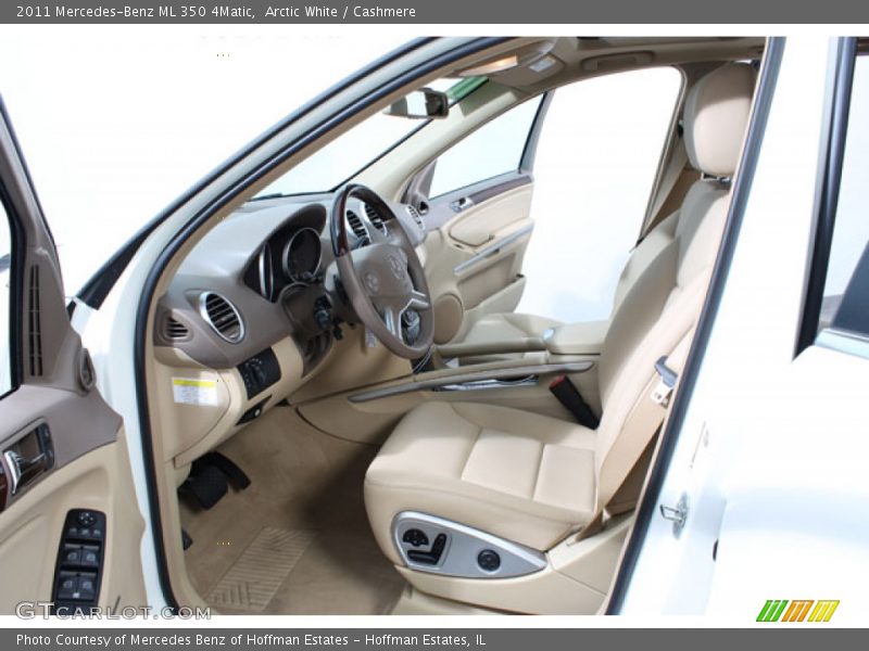 Arctic White / Cashmere 2011 Mercedes-Benz ML 350 4Matic