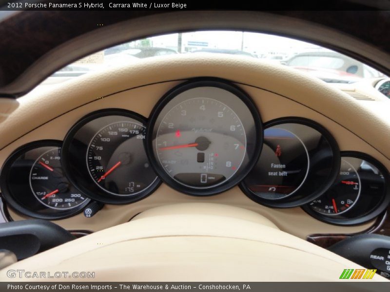  2012 Panamera S Hybrid S Hybrid Gauges