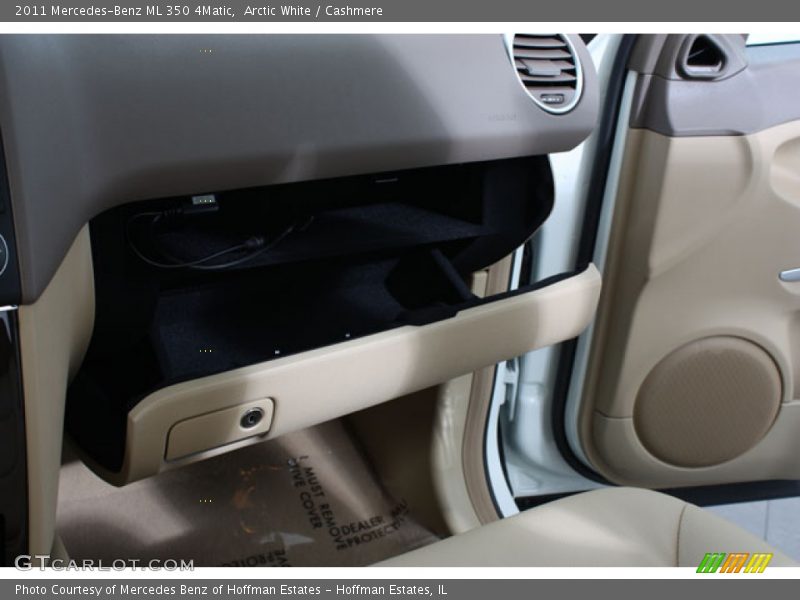 Arctic White / Cashmere 2011 Mercedes-Benz ML 350 4Matic