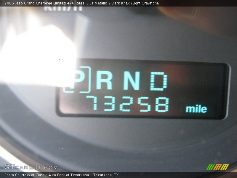 Steel Blue Metallic / Dark Khaki/Light Graystone 2006 Jeep Grand Cherokee Limited 4x4