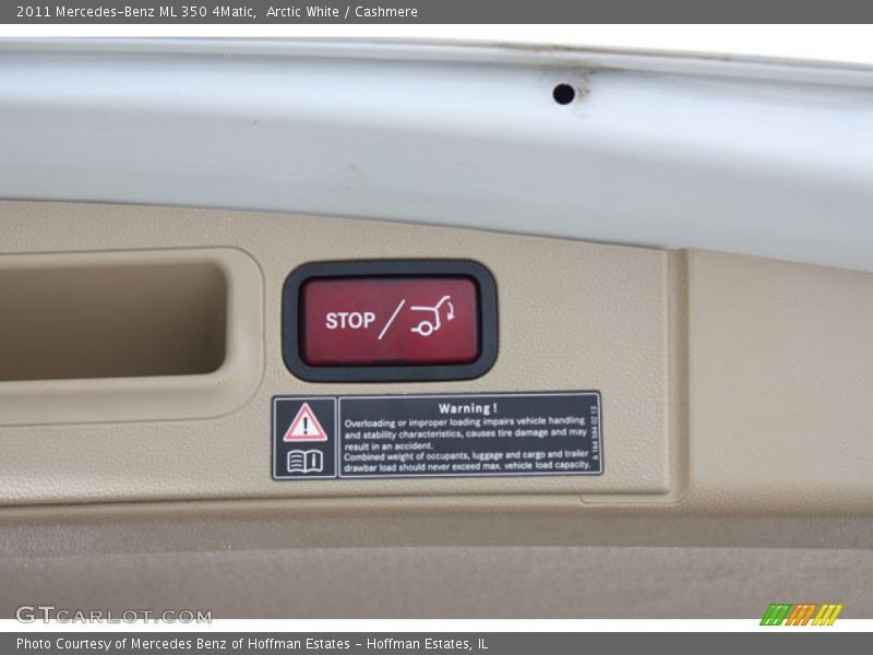 Arctic White / Cashmere 2011 Mercedes-Benz ML 350 4Matic