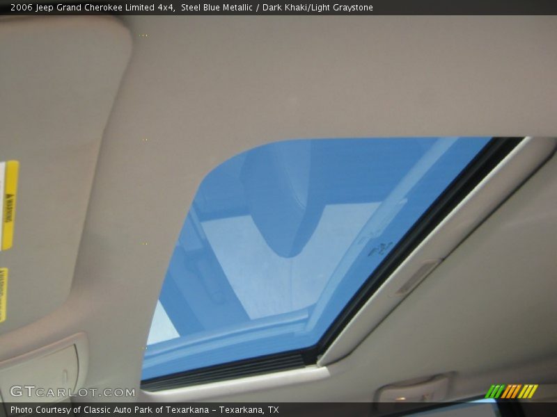 Steel Blue Metallic / Dark Khaki/Light Graystone 2006 Jeep Grand Cherokee Limited 4x4