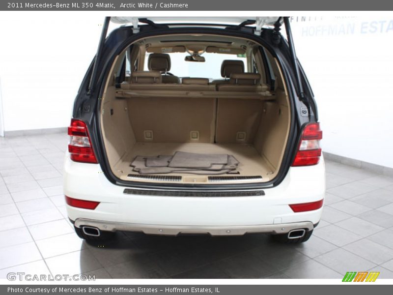 Arctic White / Cashmere 2011 Mercedes-Benz ML 350 4Matic