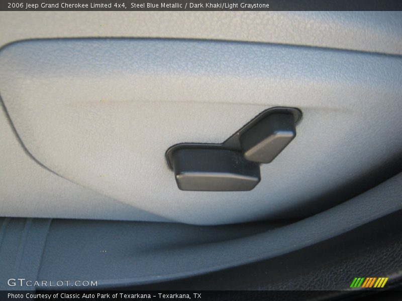 Steel Blue Metallic / Dark Khaki/Light Graystone 2006 Jeep Grand Cherokee Limited 4x4