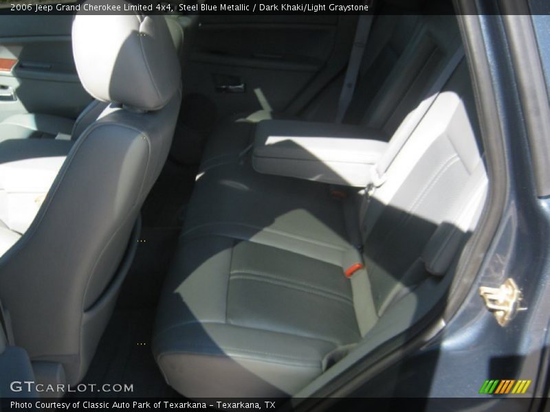 Steel Blue Metallic / Dark Khaki/Light Graystone 2006 Jeep Grand Cherokee Limited 4x4