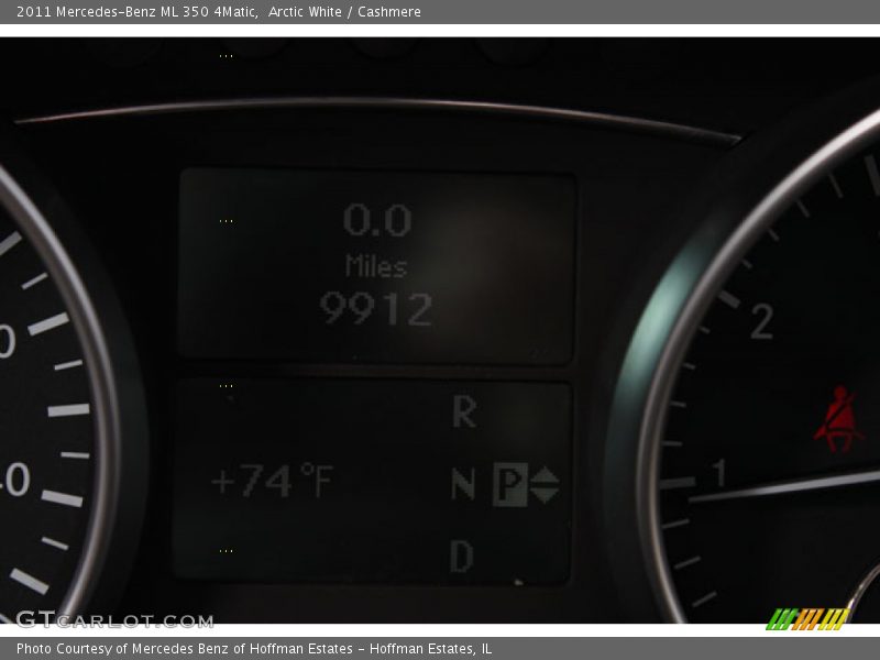Arctic White / Cashmere 2011 Mercedes-Benz ML 350 4Matic