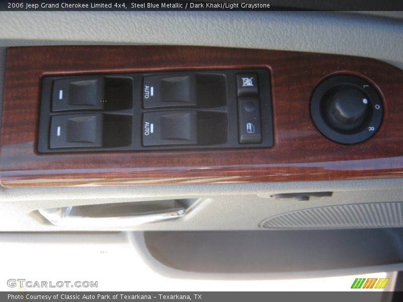 Steel Blue Metallic / Dark Khaki/Light Graystone 2006 Jeep Grand Cherokee Limited 4x4