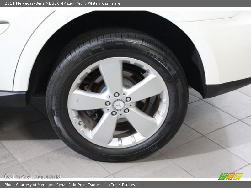 Arctic White / Cashmere 2011 Mercedes-Benz ML 350 4Matic