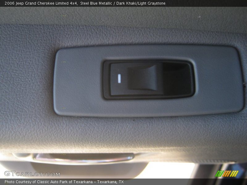 Steel Blue Metallic / Dark Khaki/Light Graystone 2006 Jeep Grand Cherokee Limited 4x4