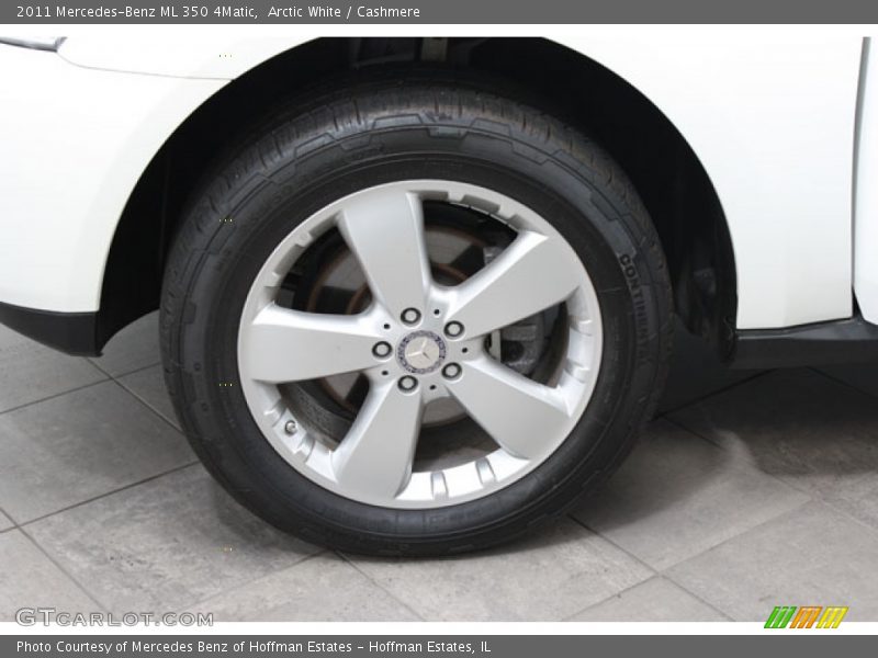 Arctic White / Cashmere 2011 Mercedes-Benz ML 350 4Matic