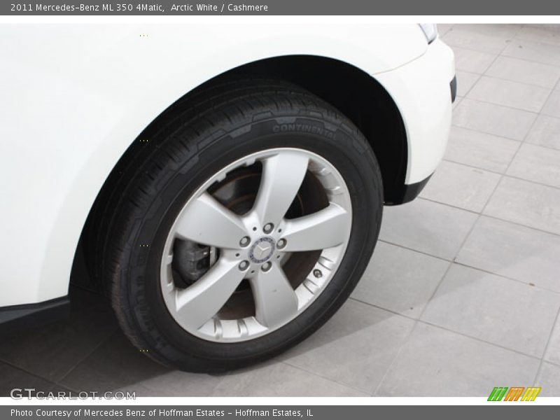 Arctic White / Cashmere 2011 Mercedes-Benz ML 350 4Matic