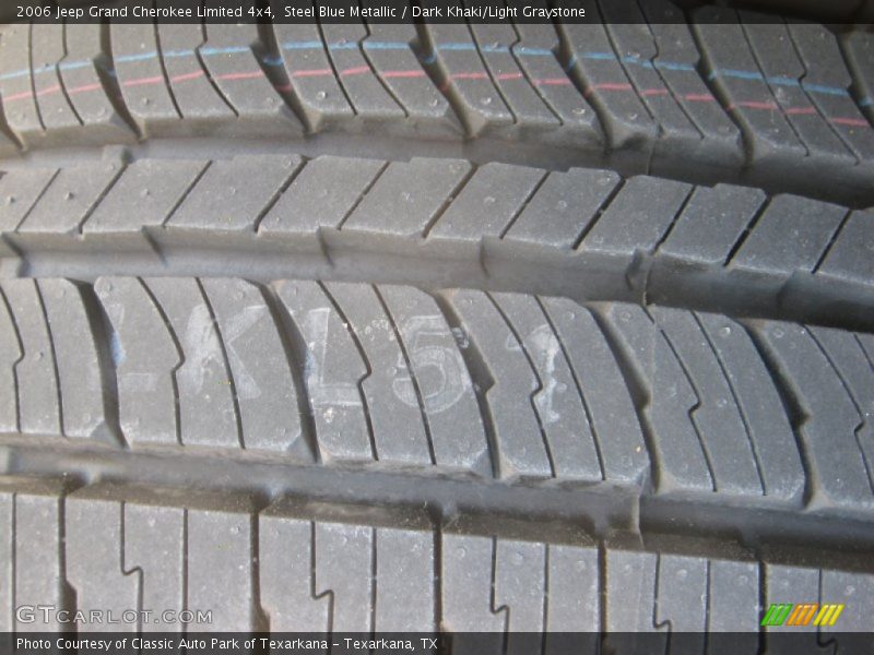 Steel Blue Metallic / Dark Khaki/Light Graystone 2006 Jeep Grand Cherokee Limited 4x4