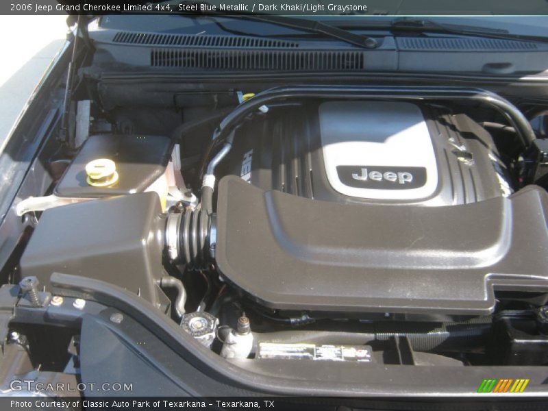 Steel Blue Metallic / Dark Khaki/Light Graystone 2006 Jeep Grand Cherokee Limited 4x4