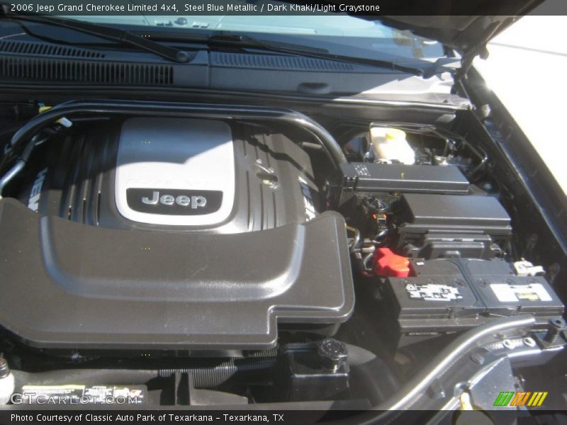 Steel Blue Metallic / Dark Khaki/Light Graystone 2006 Jeep Grand Cherokee Limited 4x4