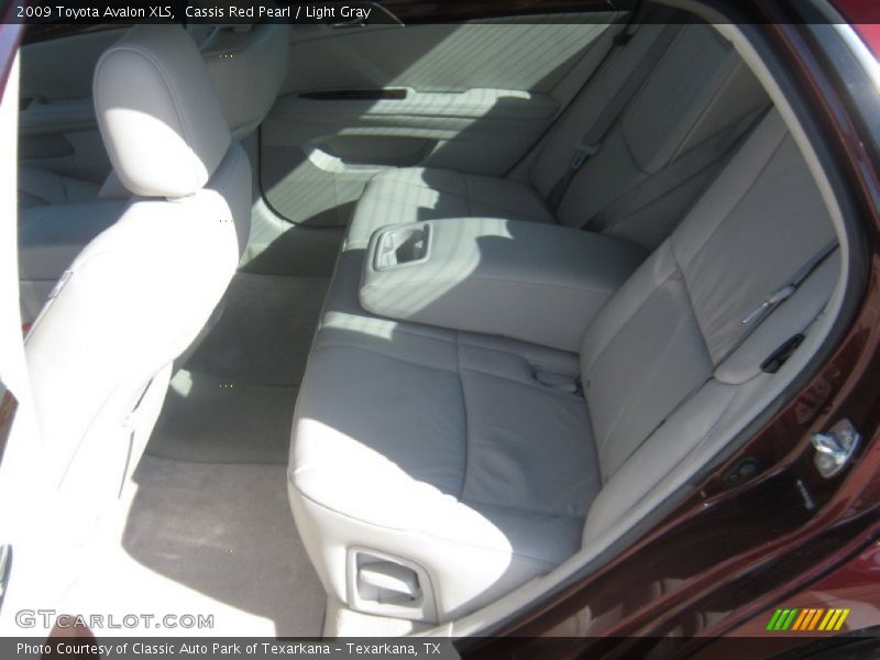 Cassis Red Pearl / Light Gray 2009 Toyota Avalon XLS
