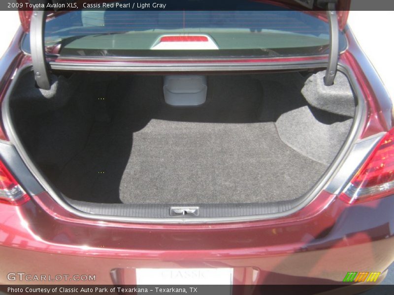 Cassis Red Pearl / Light Gray 2009 Toyota Avalon XLS