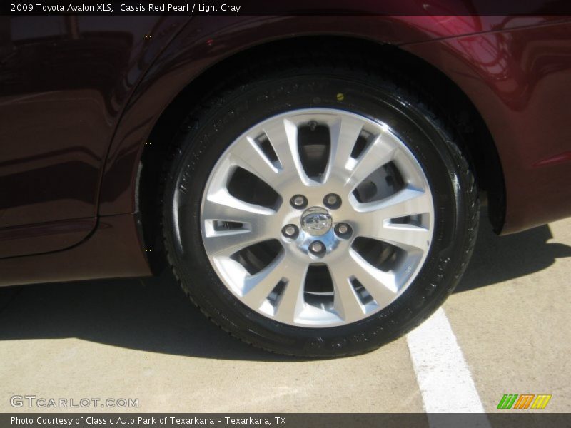 Cassis Red Pearl / Light Gray 2009 Toyota Avalon XLS