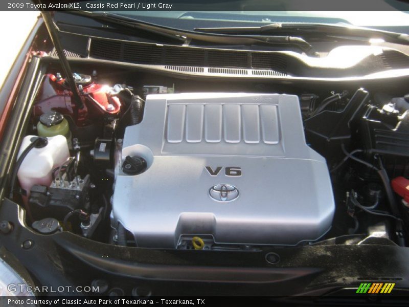 Cassis Red Pearl / Light Gray 2009 Toyota Avalon XLS