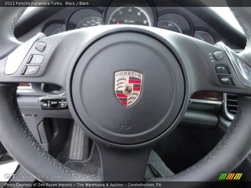 Controls of 2011 Panamera Turbo