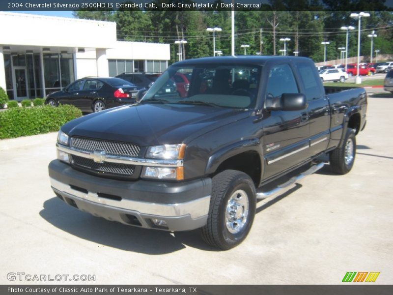 Dark Gray Metallic / Dark Charcoal 2004 Chevrolet Silverado 2500HD LS Extended Cab