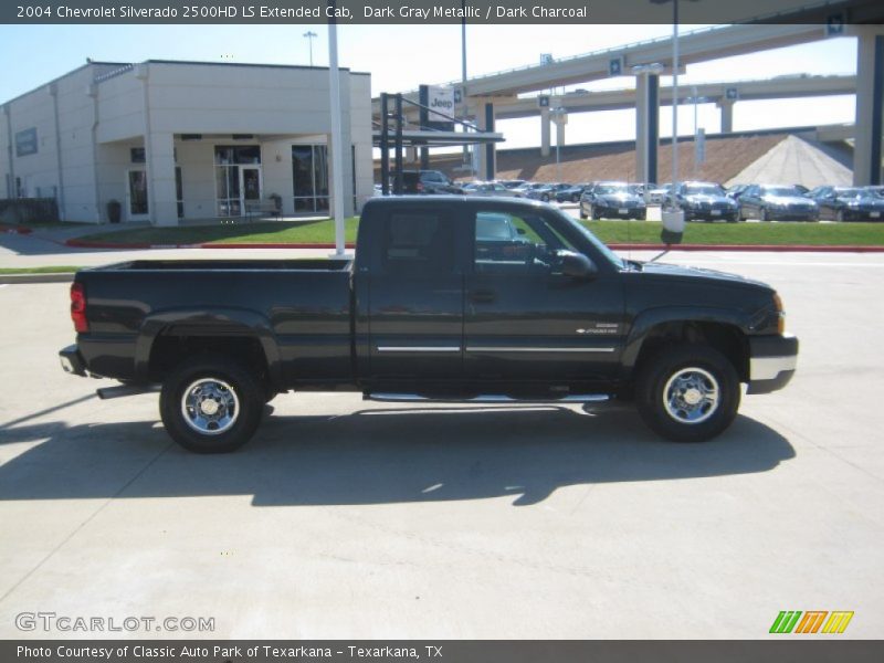 Dark Gray Metallic / Dark Charcoal 2004 Chevrolet Silverado 2500HD LS Extended Cab