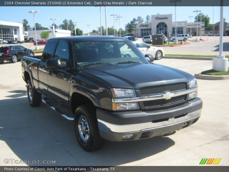 Dark Gray Metallic / Dark Charcoal 2004 Chevrolet Silverado 2500HD LS Extended Cab