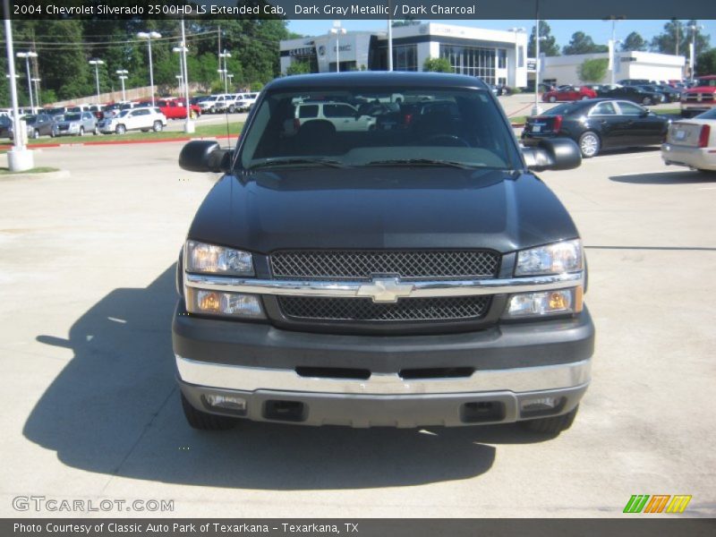Dark Gray Metallic / Dark Charcoal 2004 Chevrolet Silverado 2500HD LS Extended Cab