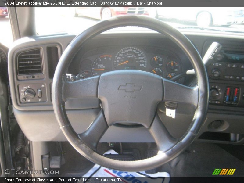Dark Gray Metallic / Dark Charcoal 2004 Chevrolet Silverado 2500HD LS Extended Cab