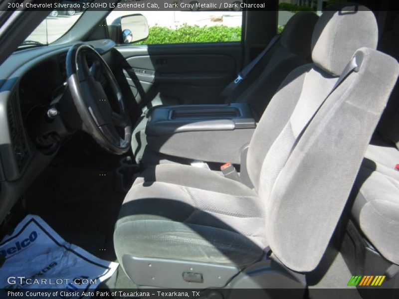 Dark Gray Metallic / Dark Charcoal 2004 Chevrolet Silverado 2500HD LS Extended Cab
