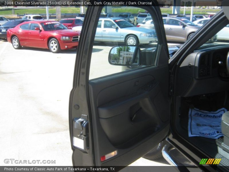 Dark Gray Metallic / Dark Charcoal 2004 Chevrolet Silverado 2500HD LS Extended Cab