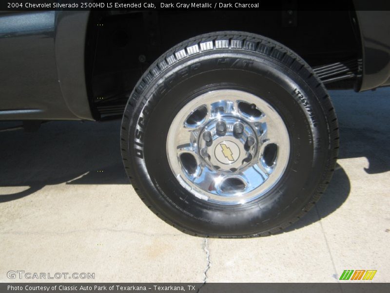 Dark Gray Metallic / Dark Charcoal 2004 Chevrolet Silverado 2500HD LS Extended Cab