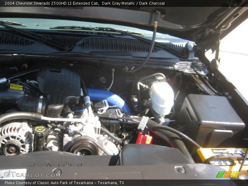 Dark Gray Metallic / Dark Charcoal 2004 Chevrolet Silverado 2500HD LS Extended Cab