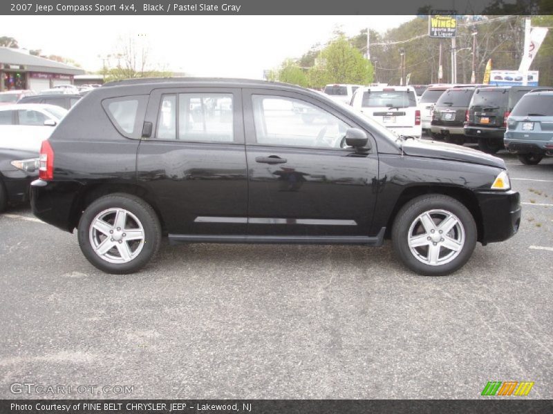 Black / Pastel Slate Gray 2007 Jeep Compass Sport 4x4