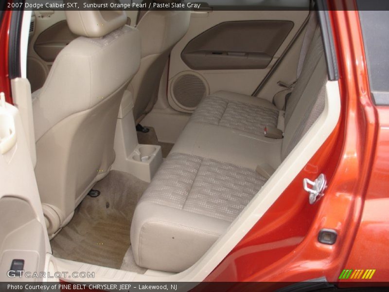 Sunburst Orange Pearl / Pastel Slate Gray 2007 Dodge Caliber SXT