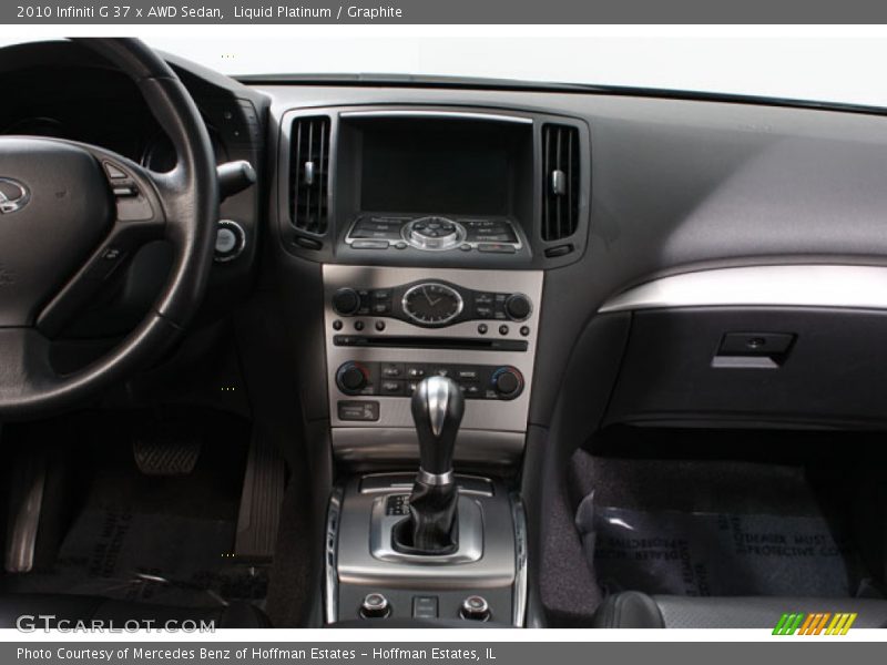 Liquid Platinum / Graphite 2010 Infiniti G 37 x AWD Sedan