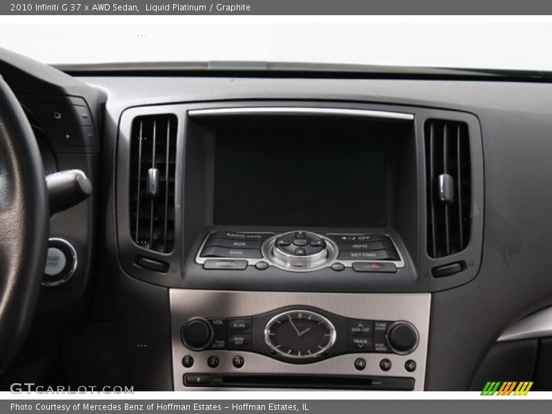 Liquid Platinum / Graphite 2010 Infiniti G 37 x AWD Sedan