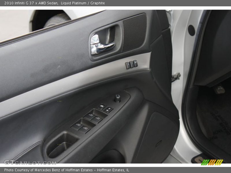Liquid Platinum / Graphite 2010 Infiniti G 37 x AWD Sedan