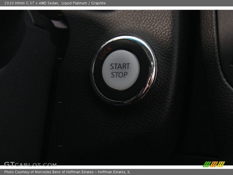 Liquid Platinum / Graphite 2010 Infiniti G 37 x AWD Sedan