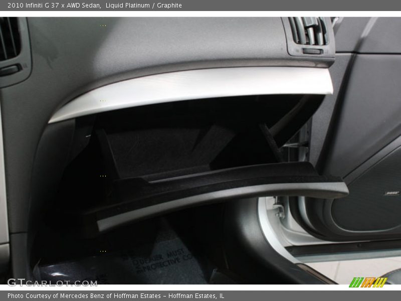 Liquid Platinum / Graphite 2010 Infiniti G 37 x AWD Sedan