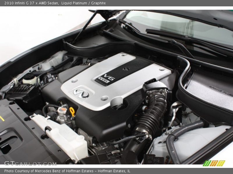 Liquid Platinum / Graphite 2010 Infiniti G 37 x AWD Sedan