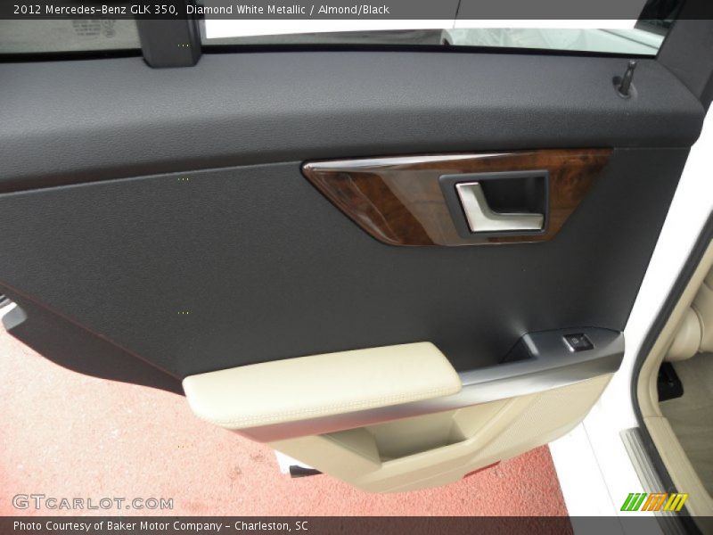 Diamond White Metallic / Almond/Black 2012 Mercedes-Benz GLK 350