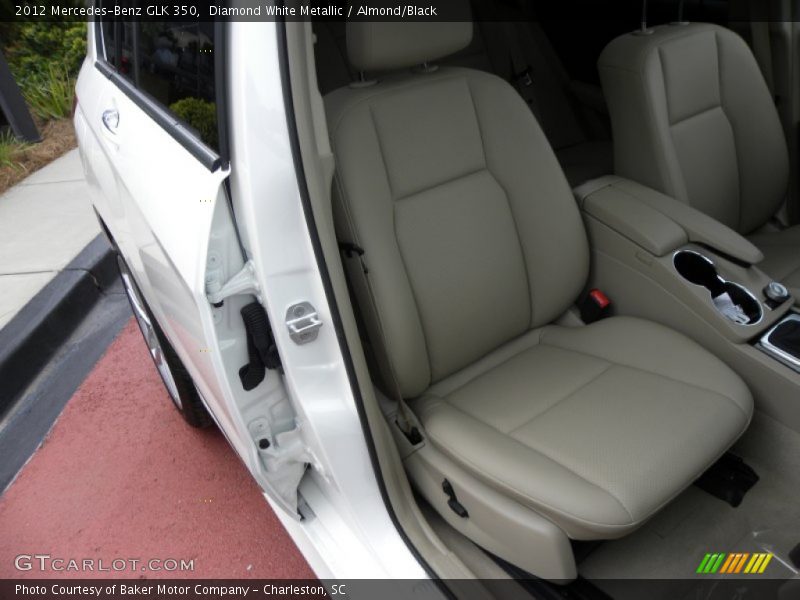 Diamond White Metallic / Almond/Black 2012 Mercedes-Benz GLK 350