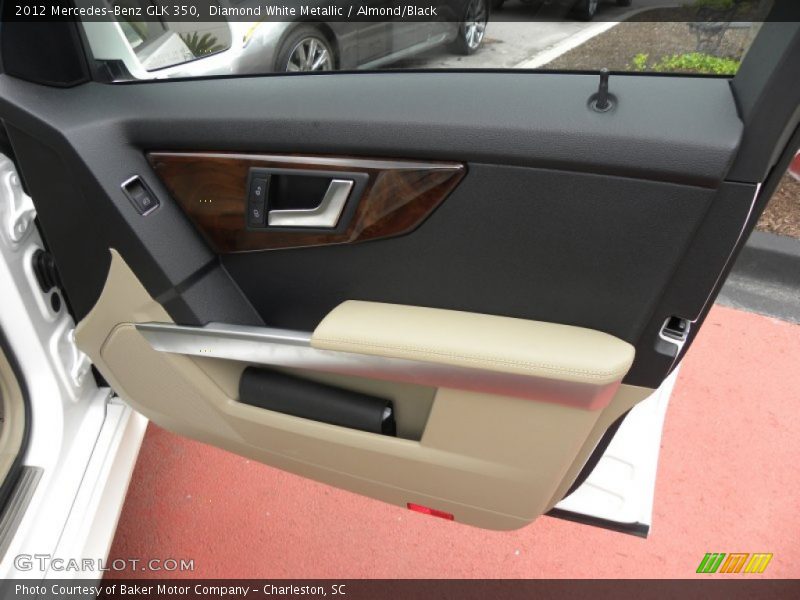 Diamond White Metallic / Almond/Black 2012 Mercedes-Benz GLK 350