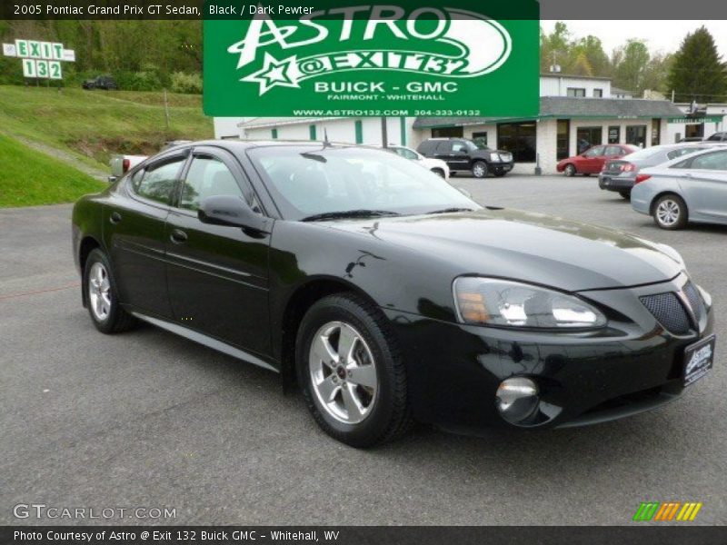 Black / Dark Pewter 2005 Pontiac Grand Prix GT Sedan