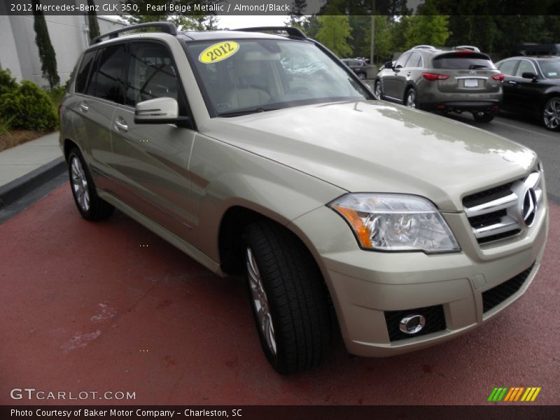 Pearl Beige Metallic / Almond/Black 2012 Mercedes-Benz GLK 350