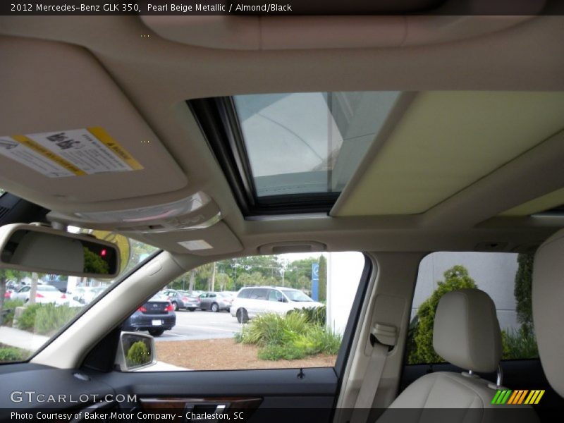 Pearl Beige Metallic / Almond/Black 2012 Mercedes-Benz GLK 350