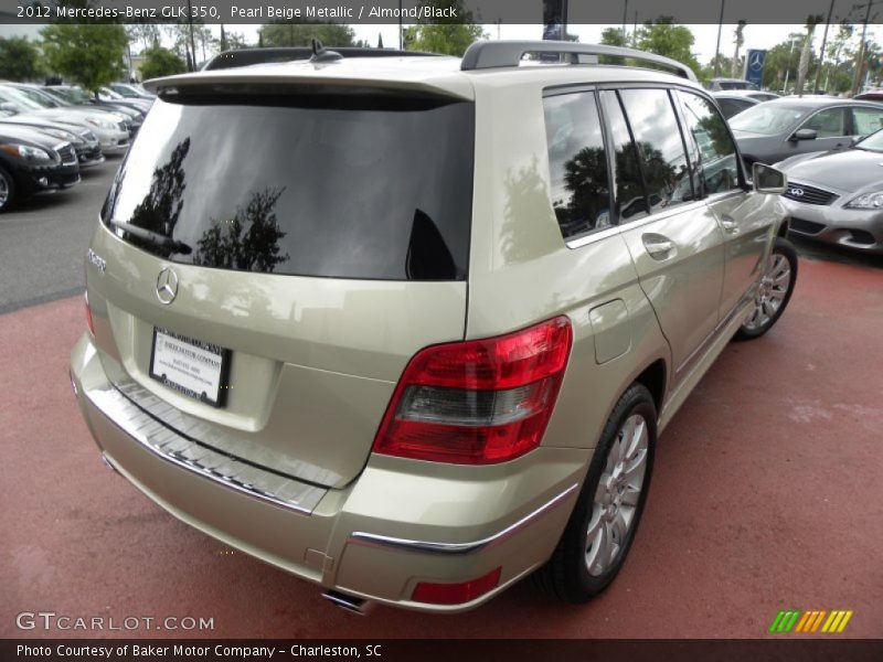 Pearl Beige Metallic / Almond/Black 2012 Mercedes-Benz GLK 350