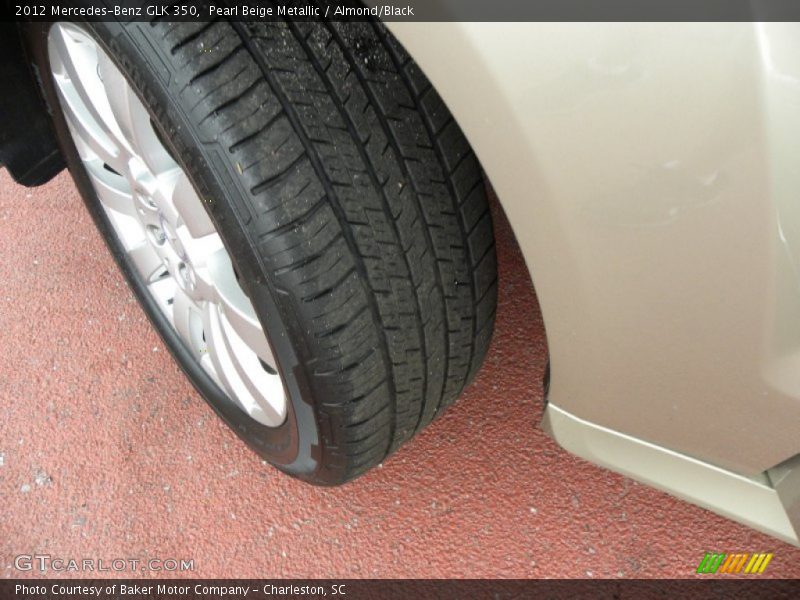 Pearl Beige Metallic / Almond/Black 2012 Mercedes-Benz GLK 350