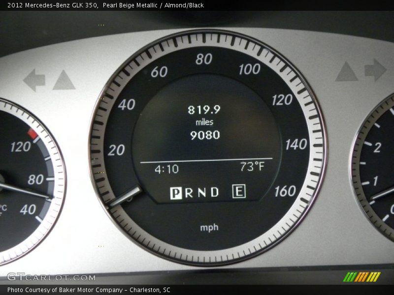 Pearl Beige Metallic / Almond/Black 2012 Mercedes-Benz GLK 350